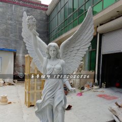 石頭女神雕塑，石雕女生雕塑